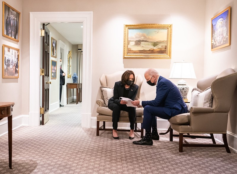 VP Kamala Harris and President Joe Biden