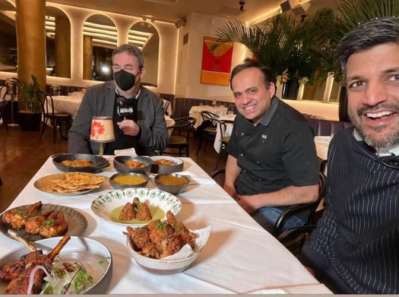 NY1 featured Restaurant Week with Executive Chef Hari Nayak and owner Maneesh K. Goyal of Sona Restaurant 
