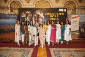 The board of Children's Hope India with supporters