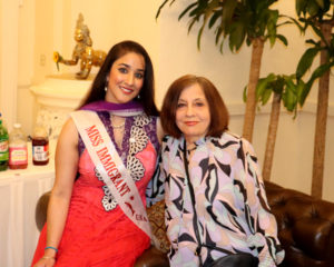 Miss Immigrant Manpreet Kaur with Lavina Melwani