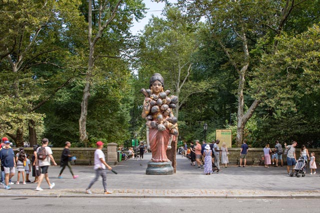 Ancestor by Bharti Kher in Central Park