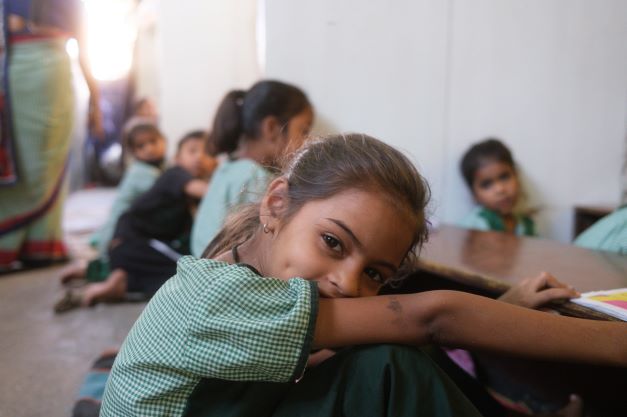 A child at Children's Hope India