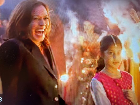 VP Kamala Harris celebrates Diwali