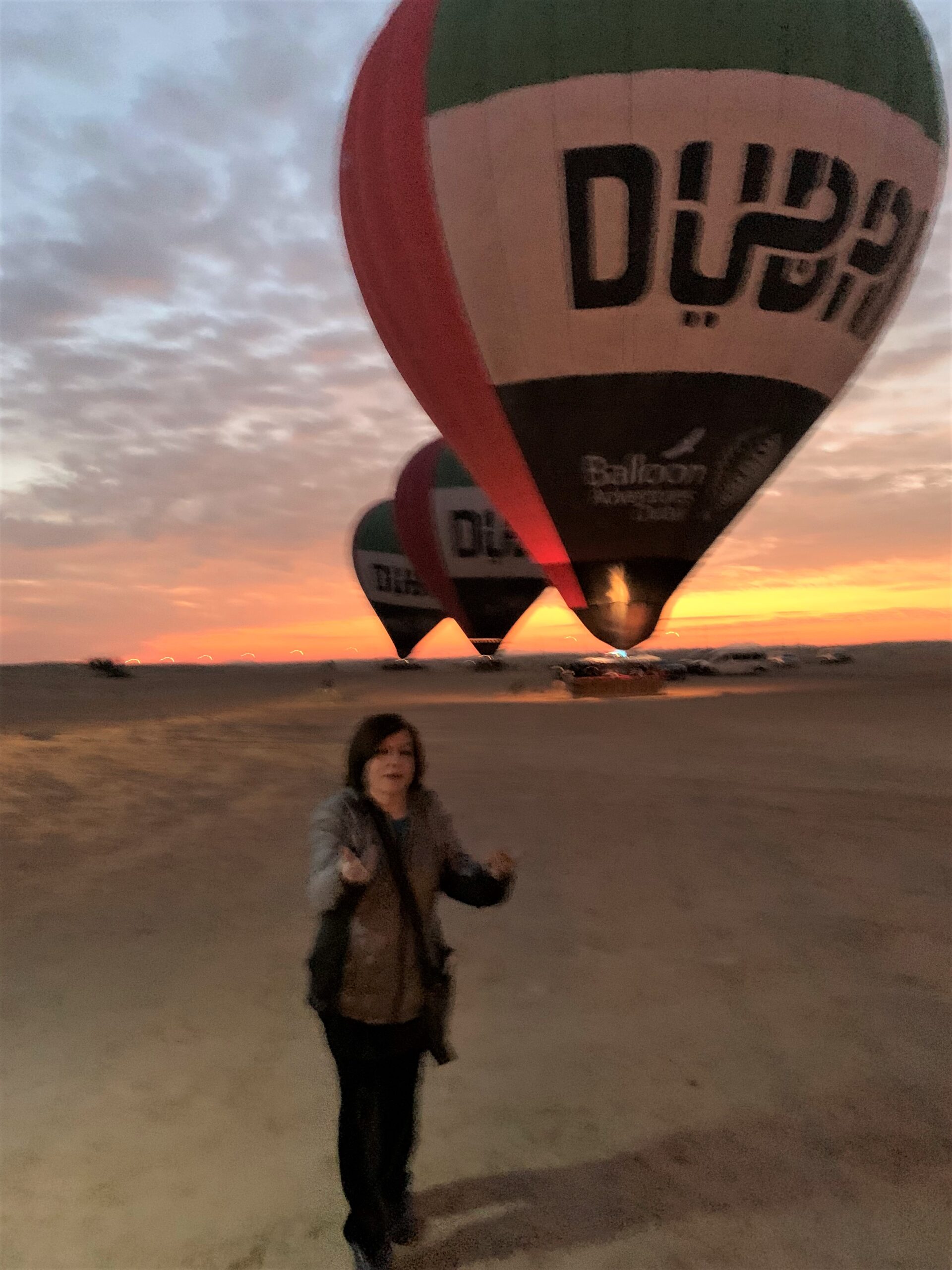 Hot air ballooning in Dubai