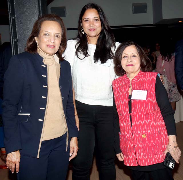 Dina Pahlajani, Suman Gollamudi and Lavina Melwani