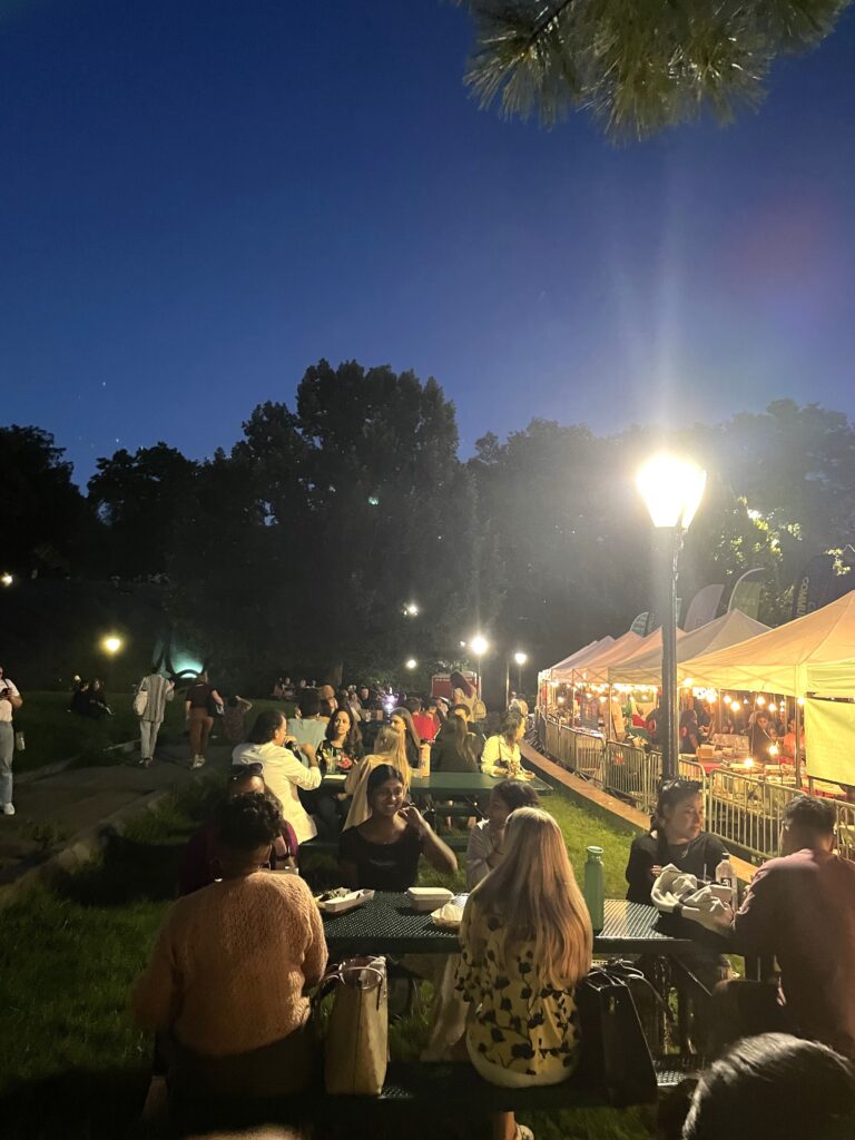 Vegan in Central Park - Eating under the stars