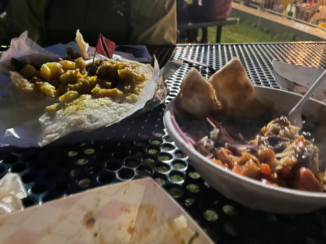 Vegan in Central Park - Eating under the stars