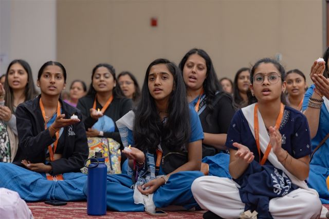 Girls with diyas - the promise of tomorrow