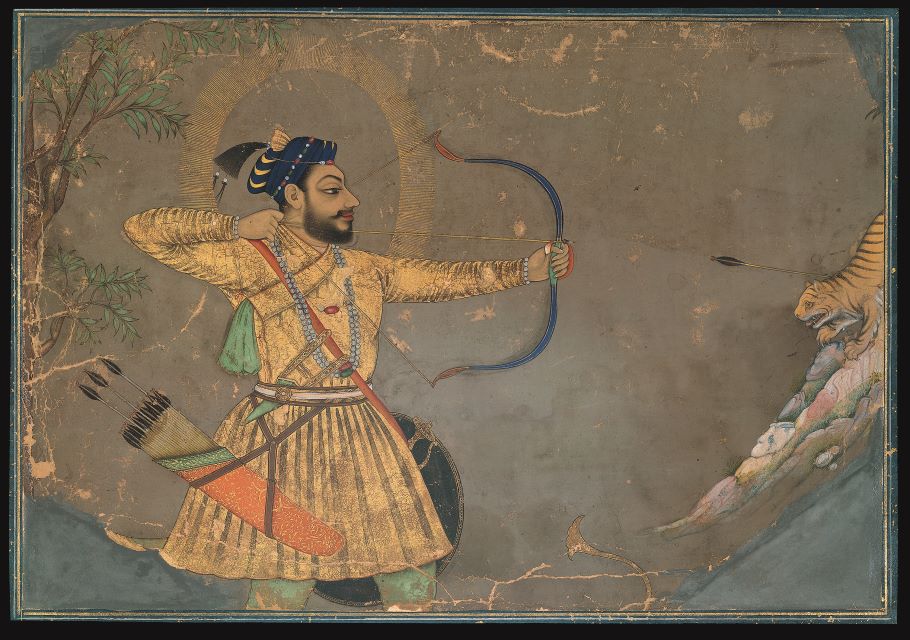 Sultan ’Ali ‘Adil Shah Slays a Tiger, 2022.199