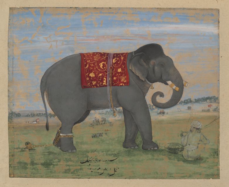 The Met -An Elephant and Keeper, 2022.187