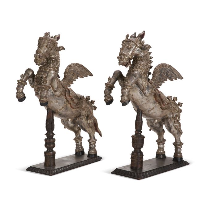 Silver Horses at Kapoor Gallery