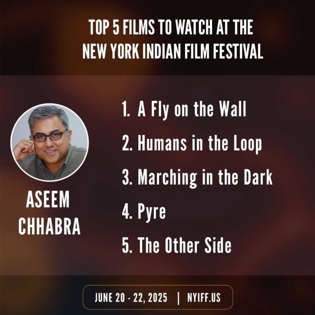 Aseem Chopra's top 5 movies to watch at NYIFF