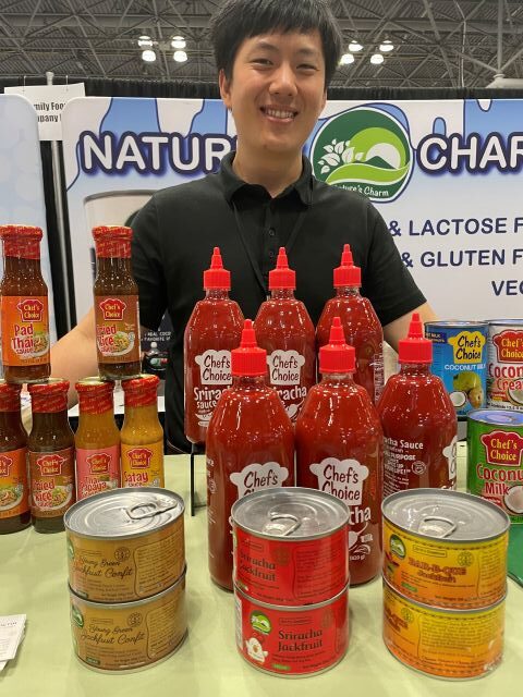 Specialty Food Show - hot sauces are hot!