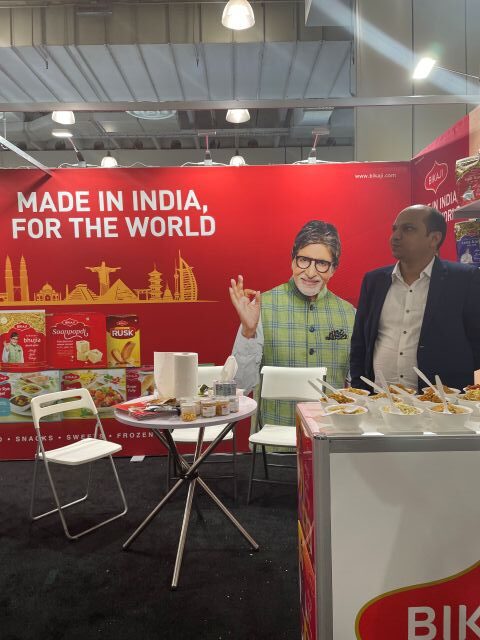 Summer Fancy Food show - Bikaji Foods - Amitabh Bachchan is the face of these popular snacks