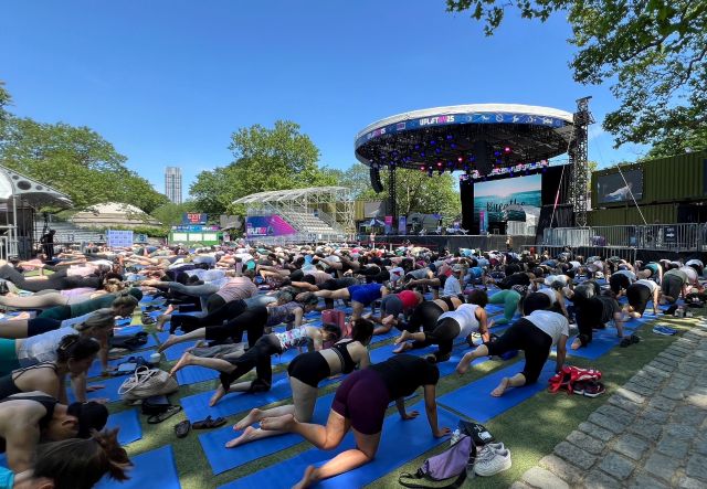 Yoga at UpliftNY25