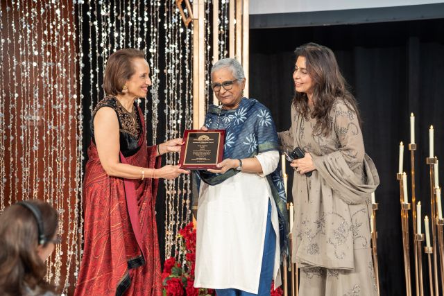 Children's Hope India Gala - Making a Difference Honoree Priti Patkar with Dina Pahlajani and Moneesha Sani