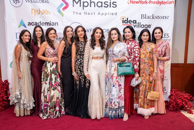 Monica Lund was honored at the Children's Hope India Gala