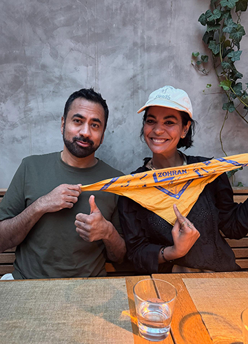 Kal Penn and Shruti Ganguly support zohran Mamdani