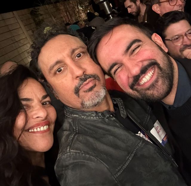 Sarita Chowdury, Aasif Mandvi and Zohran Mamdani