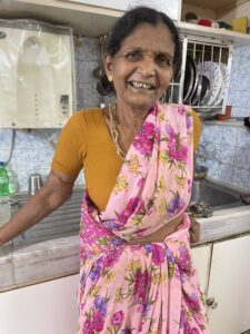 The bai who can whip up things - vegetarian food