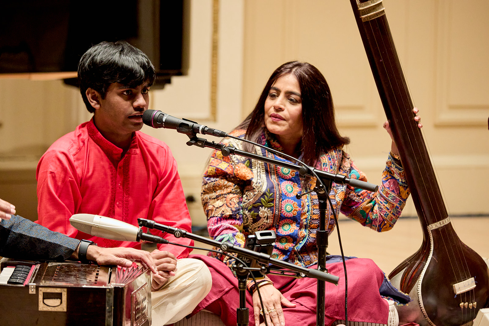Two generations of Musicians - Falu and Nishaad at Carnegie Hall