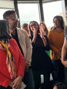 Guests at Vikas Khanna's new home