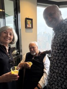 Guests at Vikas Khanna's home