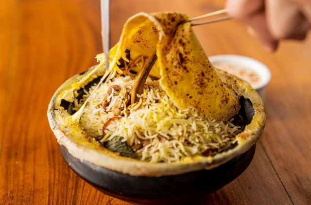 Lamb chop Sufiyani Biryani