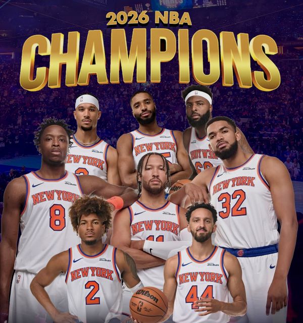 NY Knicks are the champions