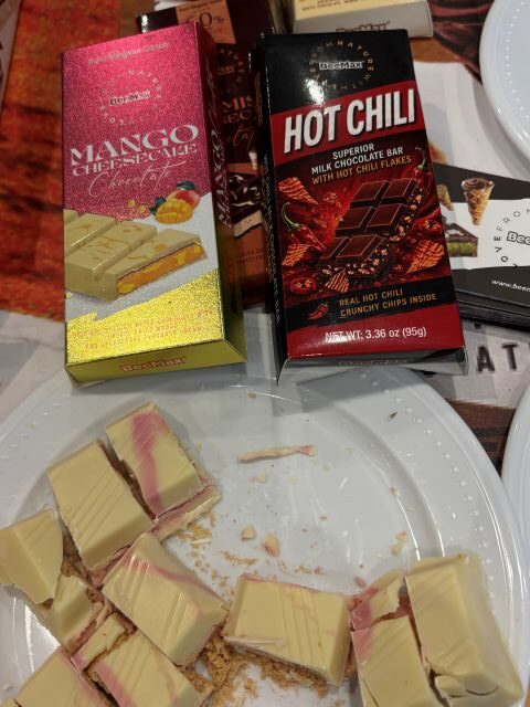 Ethnic tastes like Mangoes and chilis are in even in mainstream products at Specialty Food Show