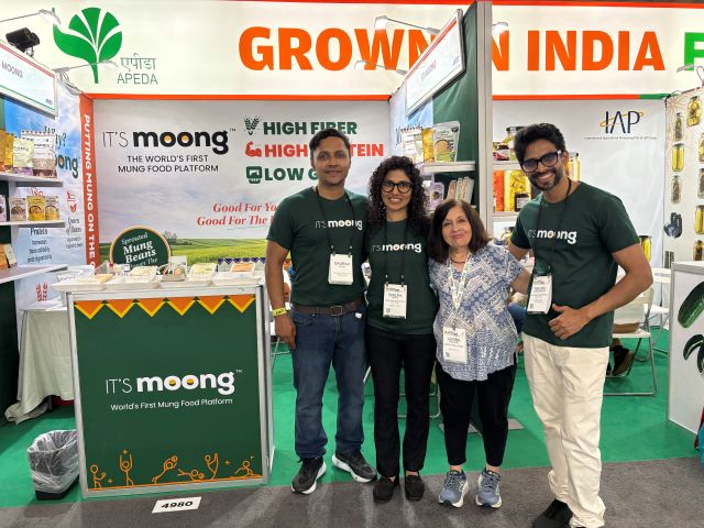 It's Moong - an innovative new product from India at the Specialty Food Show in New York