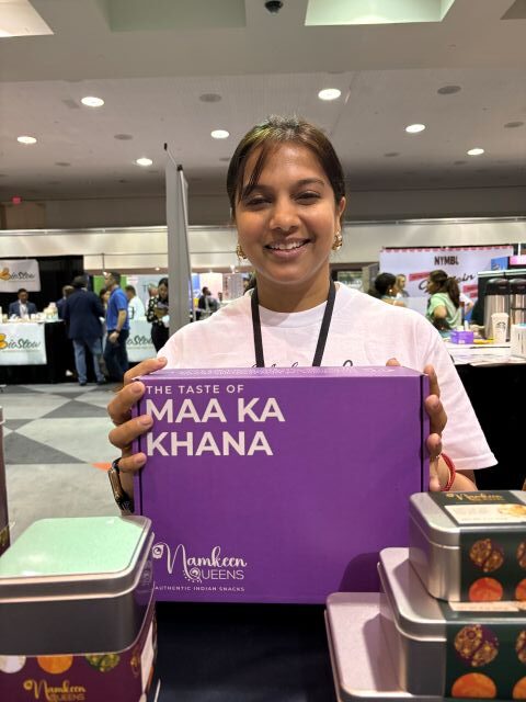 Maa ka Khana - made in India, packaged in New York at Specialty Food Show