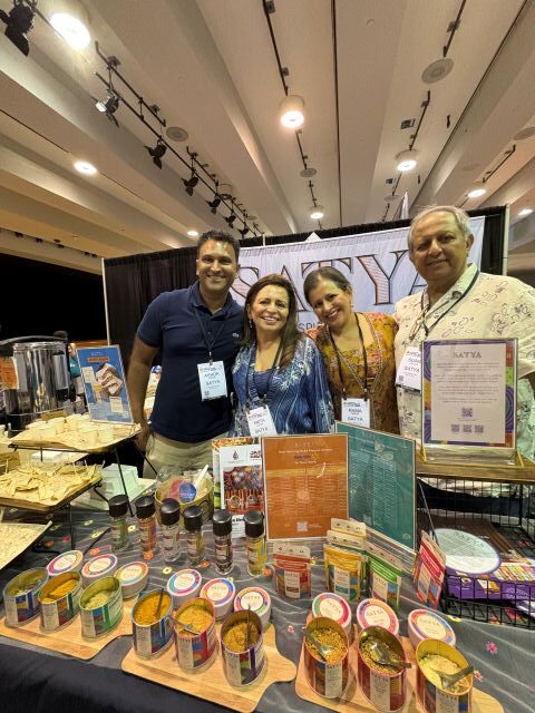 Mother daughter team Anita Lulla and Rama Ginde founded Satya Spice Blends