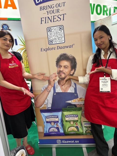 Who better than Shah Rukh Khan to promote Indian food at Specialty Food Show
