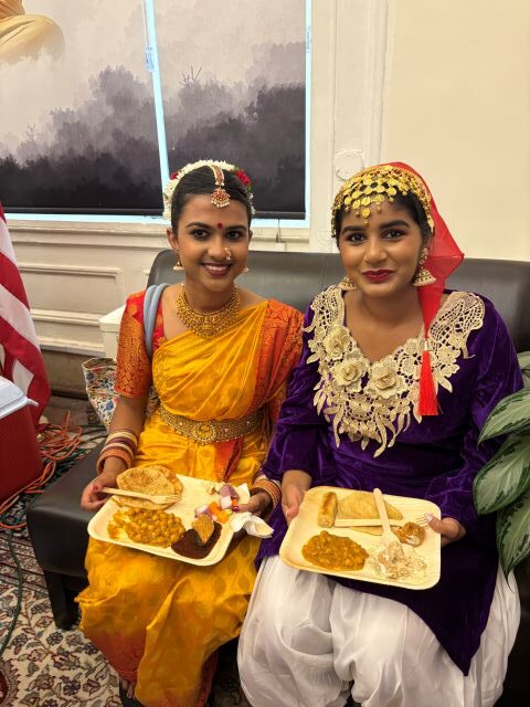 Feasting Indian style