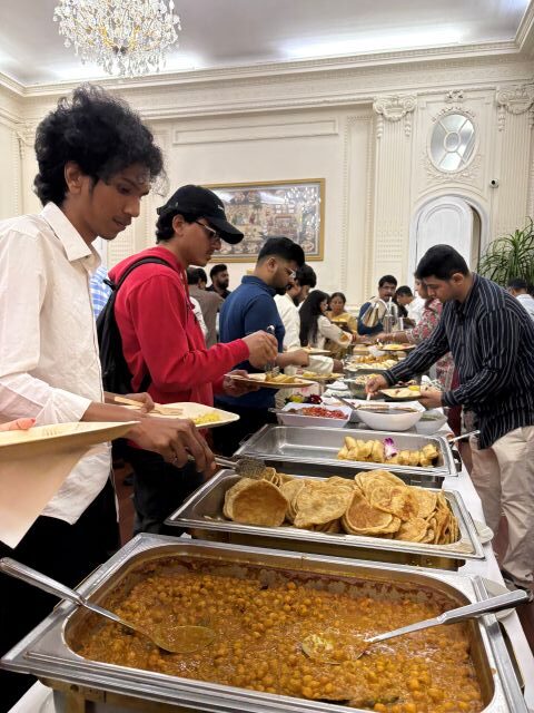 A breakfast from many regions of India to celebrate Inndia's Independence Day
