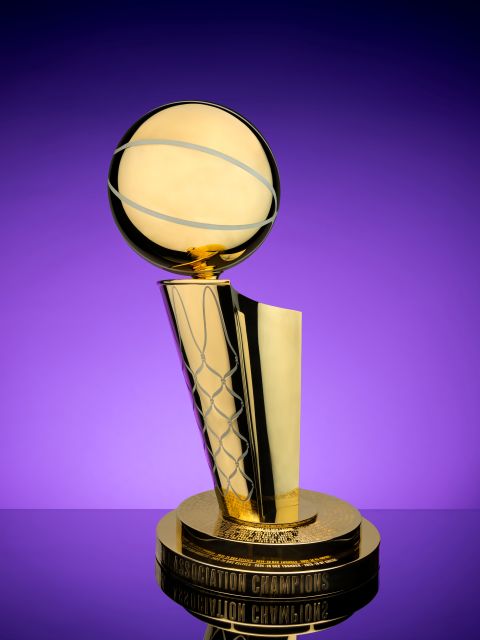 NBA Larry O'Brien Trophy unveiled at the American Museum of Natural History