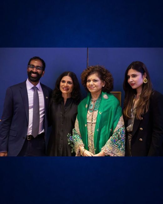 Councilman Krishnan, Anu Sehgal, Chandrika Tandon at Asia Society event
