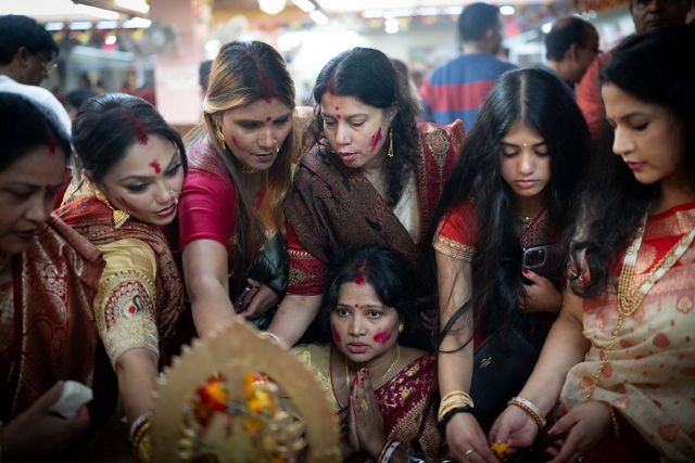 Durga Puja with Mayor Mamdani